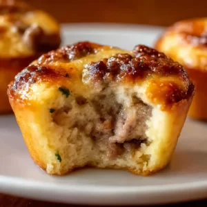 Easy Sausage Pancake Muffins