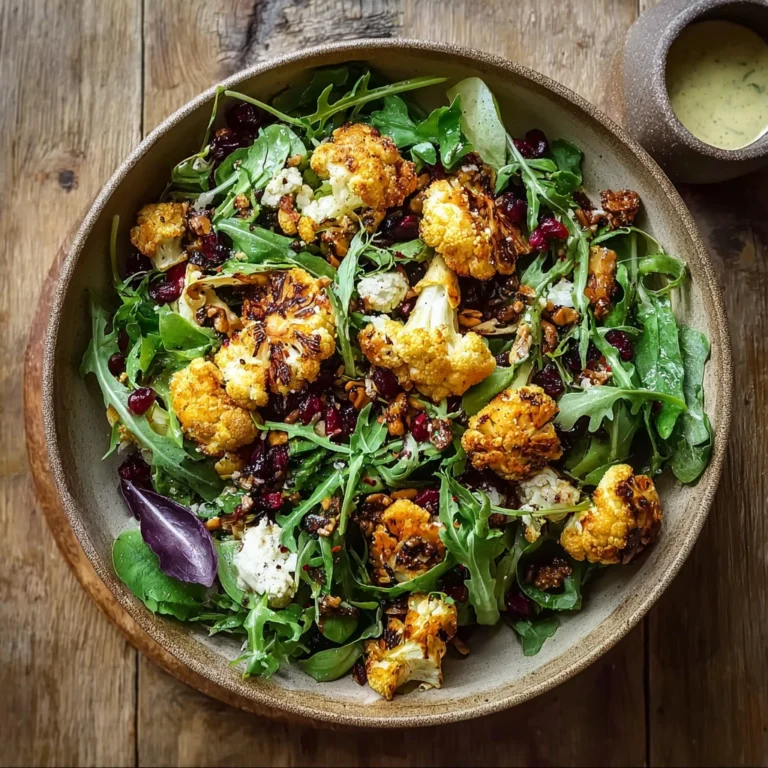 Roasted Cauliflower Salad