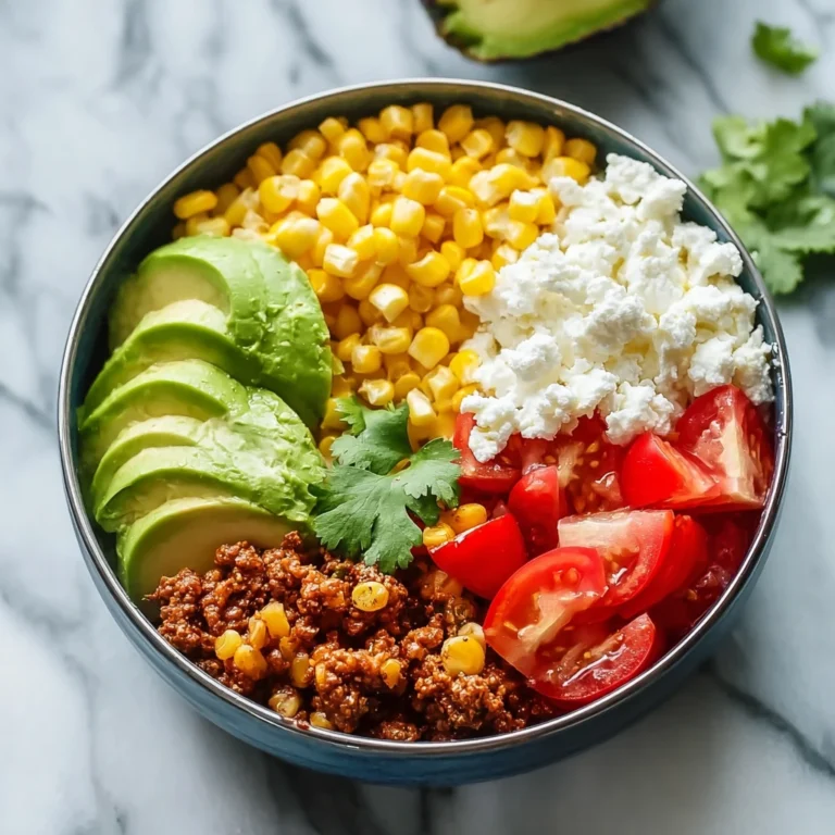 Spicy Meal Prep Cottage Cheese Taco Bowls Your