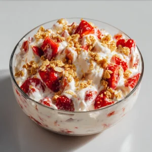 Strawberry Pretzel Fluff