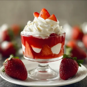 Strawberry Whipped Cream Dessert: A Dreamy Delight
