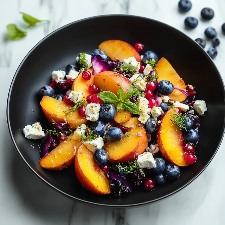 Summer Party Meal Ideas Summer Peach Fruit Salad Upscale Salads Flavorful Salad Recipes Light Summer Food Picnic Dishes Fo...