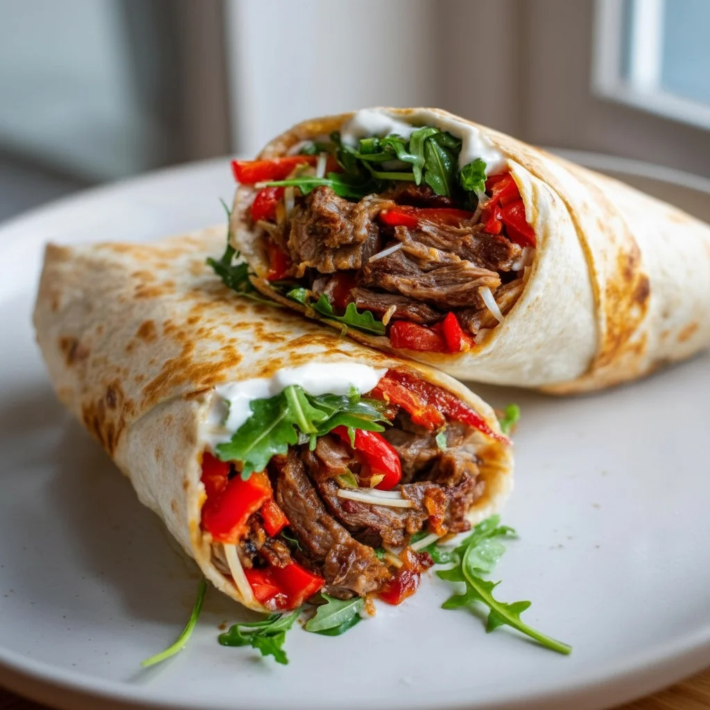 beef wrap recepten