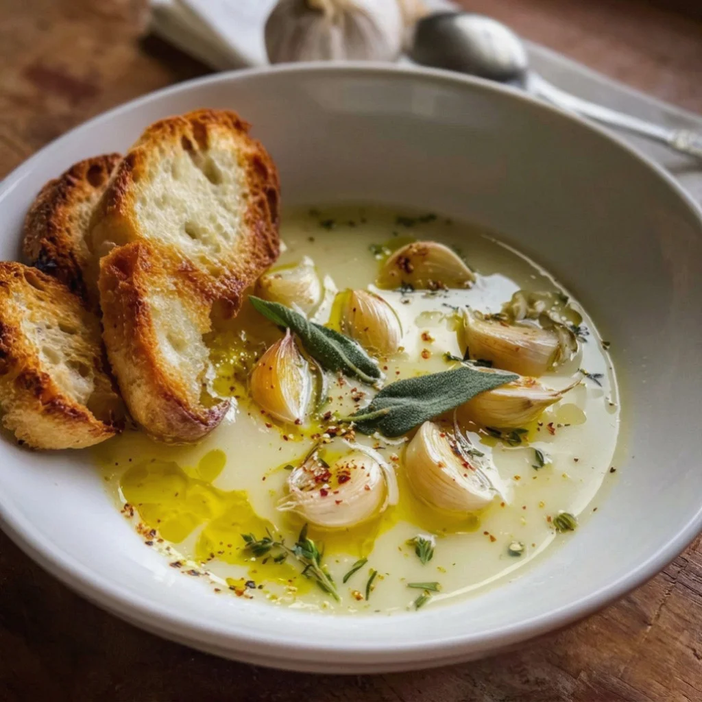 French Garlic Soup