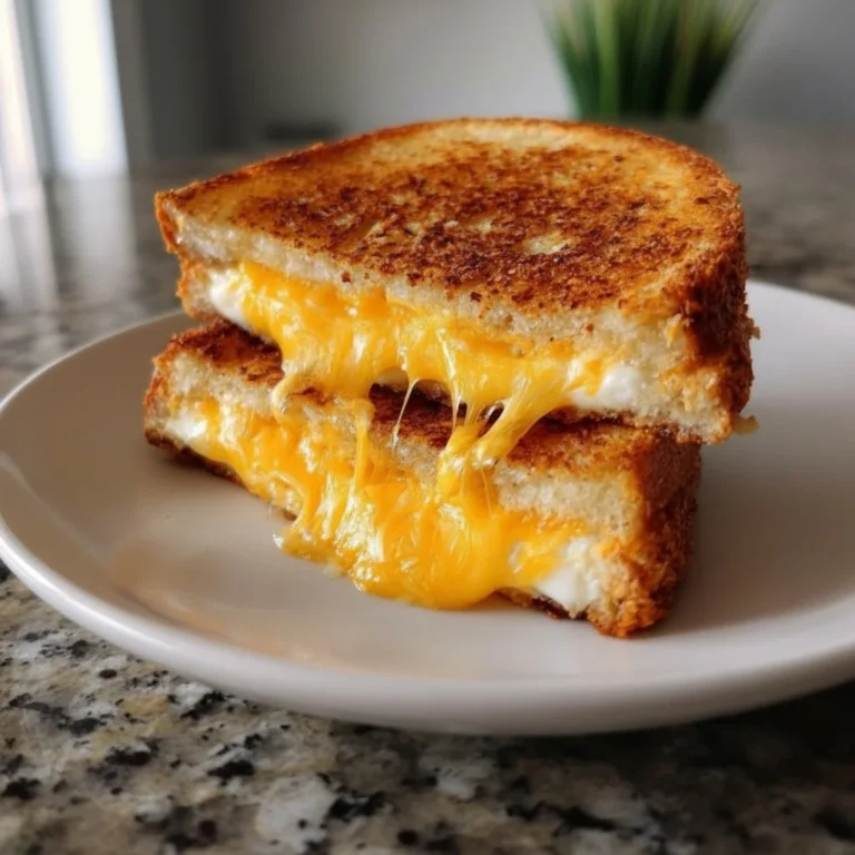 Heerlijk geroosterde kaassandwich
