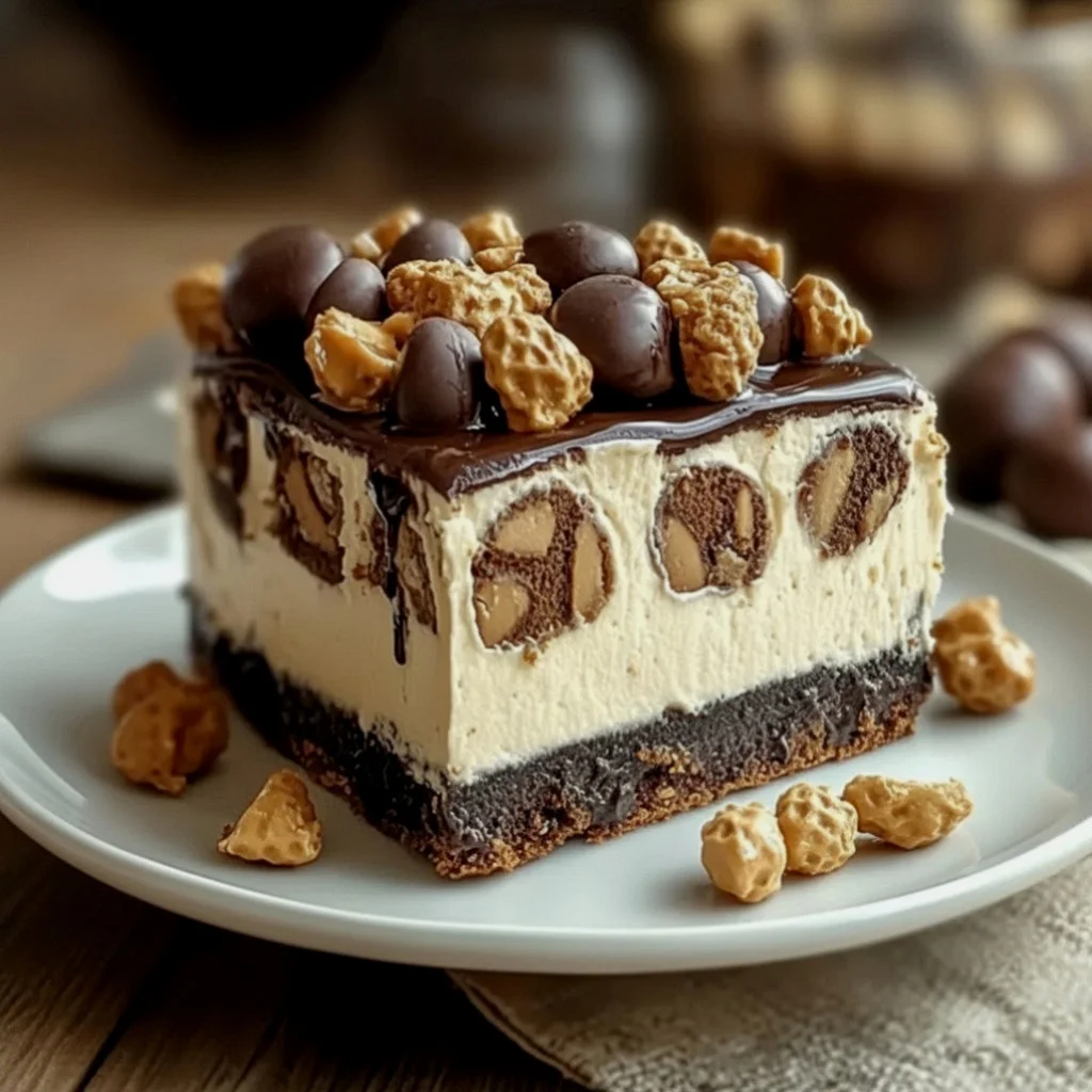 Reese’s Peanut Butter Earthquake Cake