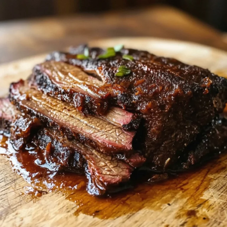 Melt-in-Your-Mouth Slow Cooked Beef Brisket Recipe