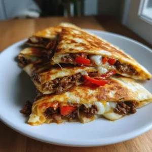 Perfecte Beef Quesadilla in Slechts 25 Minuten