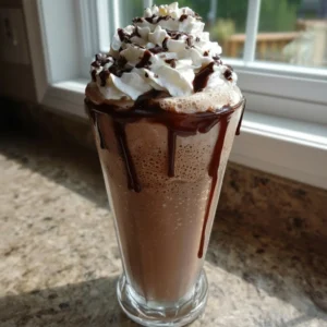 Romige chocolademilkshake in slechts 5 minuten – onweerstaanbaar!