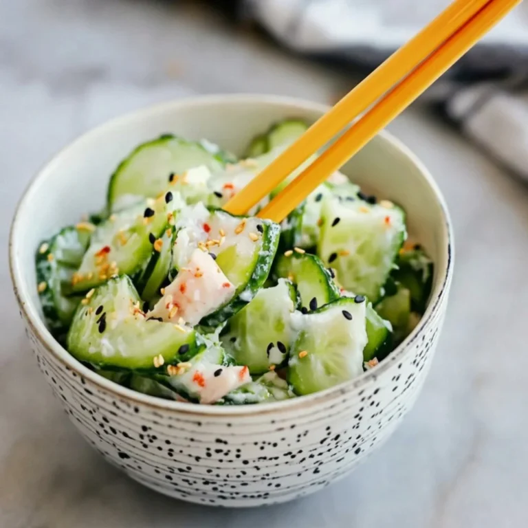 Sushi Cucumber Salad