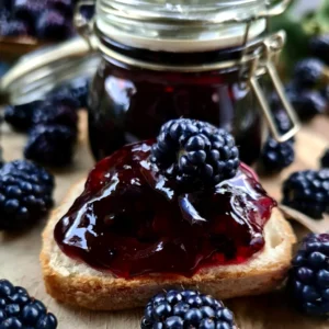 Fresh and Home Made Blackberry Jam - Easy and Tasty